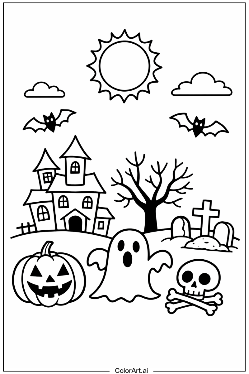 spooky halloween Under the Sun 1