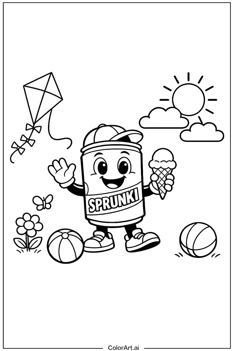 sprunki Playing Outside 2