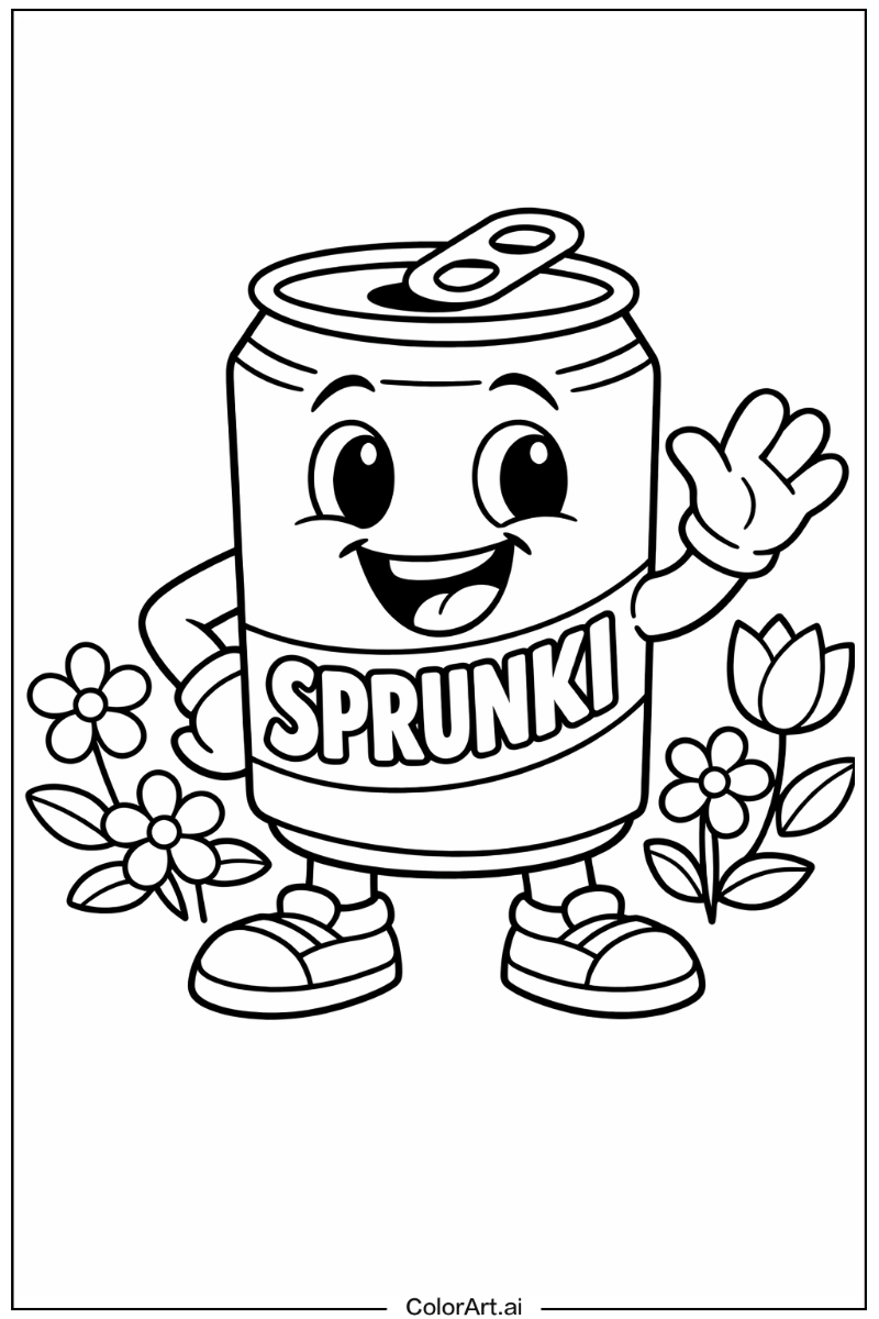 sprunki with Flowers 3