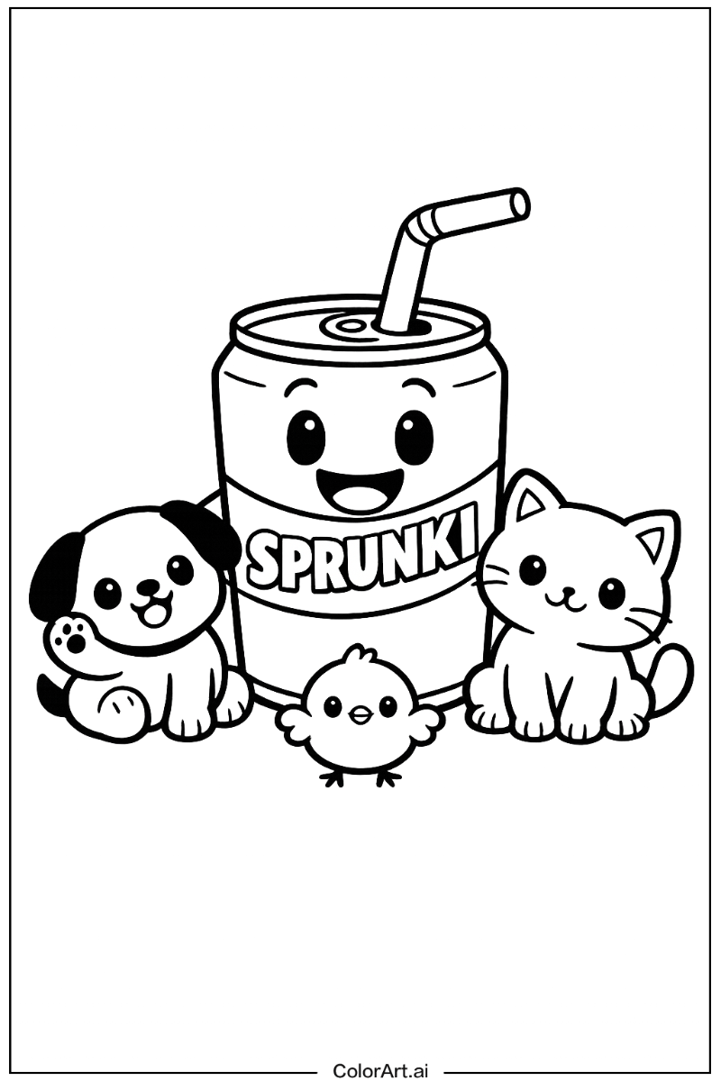 sprunki with Friends 1