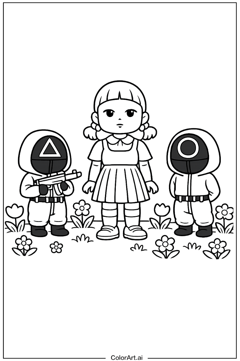 squid game in a Garden 2