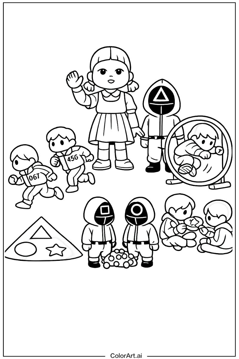 squid game Playing Outside 2