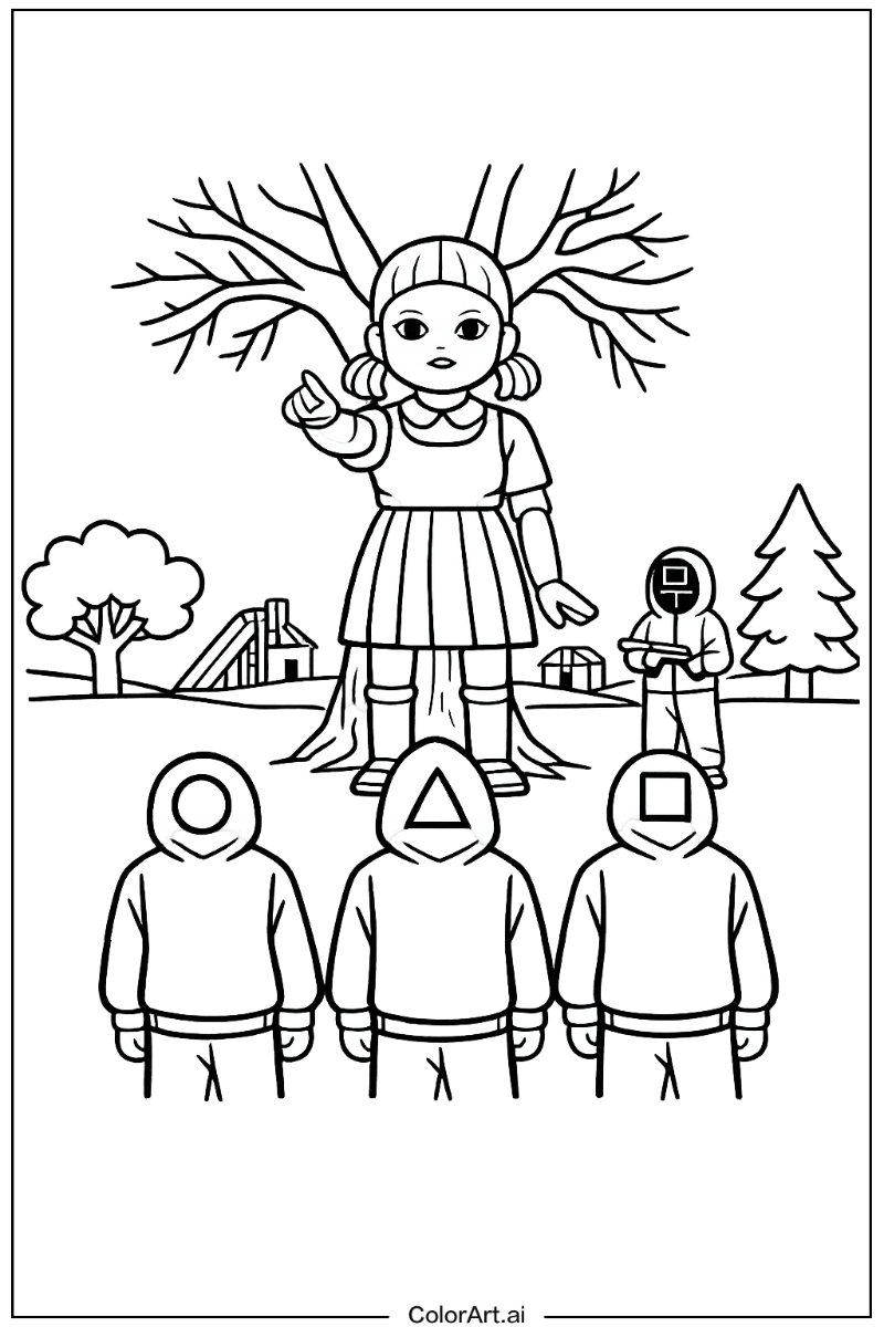 squid game in Nature 2