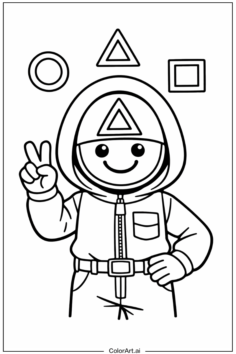 Smiling squid game 2