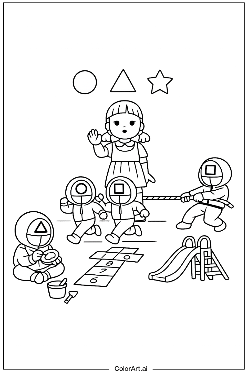 squid game Playing Outside 4