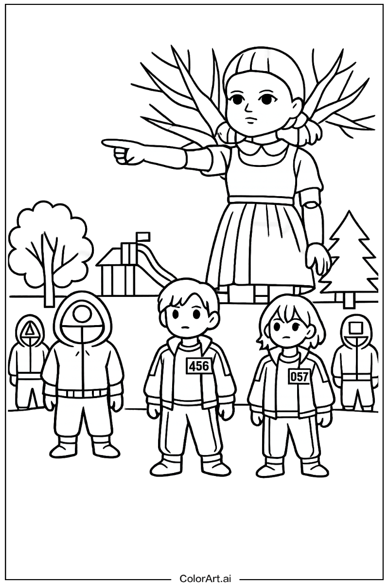 squid game in Nature 1