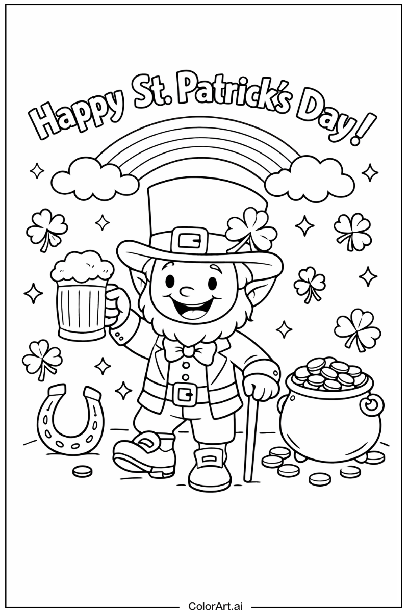 Smiling St patrick's day 2