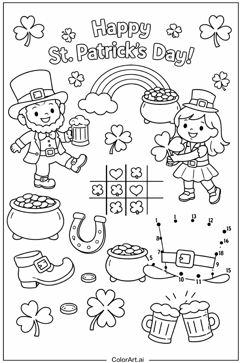 St patrick's day Having Fun 2