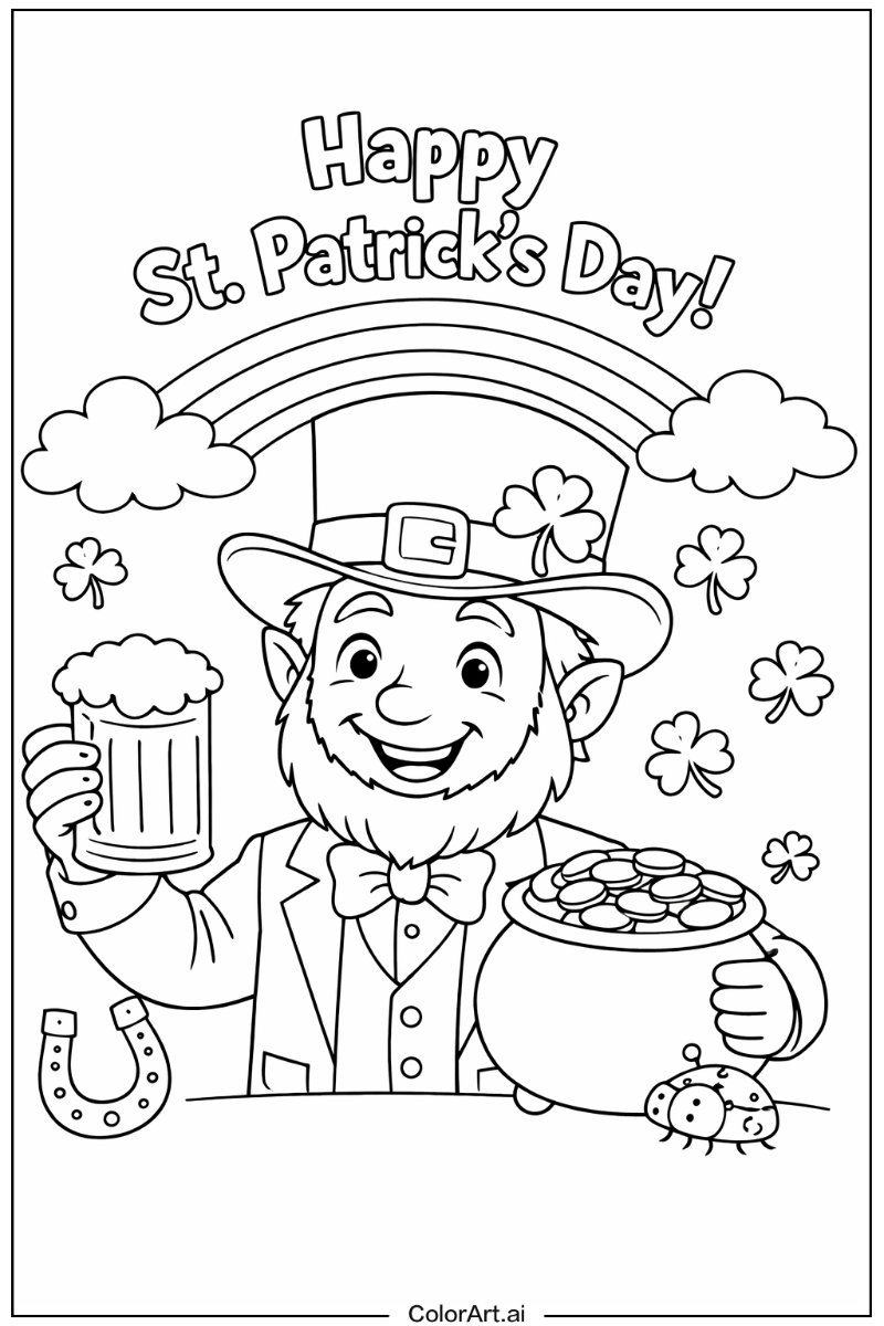 Happy St patrick's day Portrait