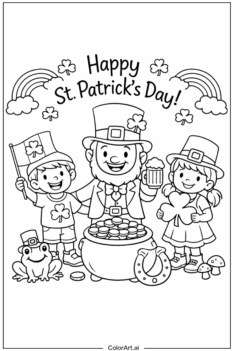 St patrick's day with Friends 3