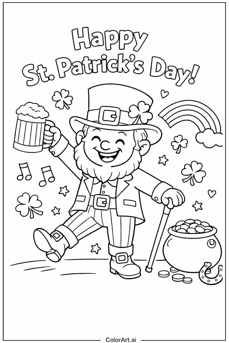 Smiling St patrick's day 3