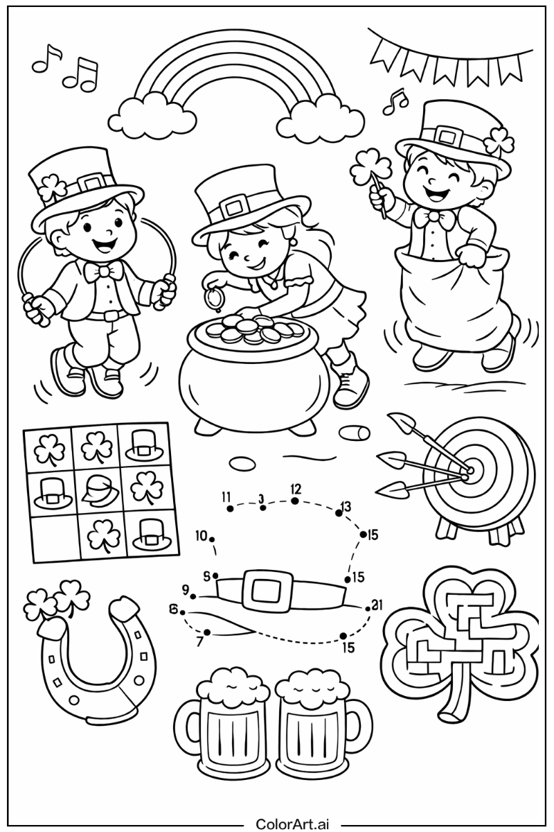 St patrick's day Having Fun 3