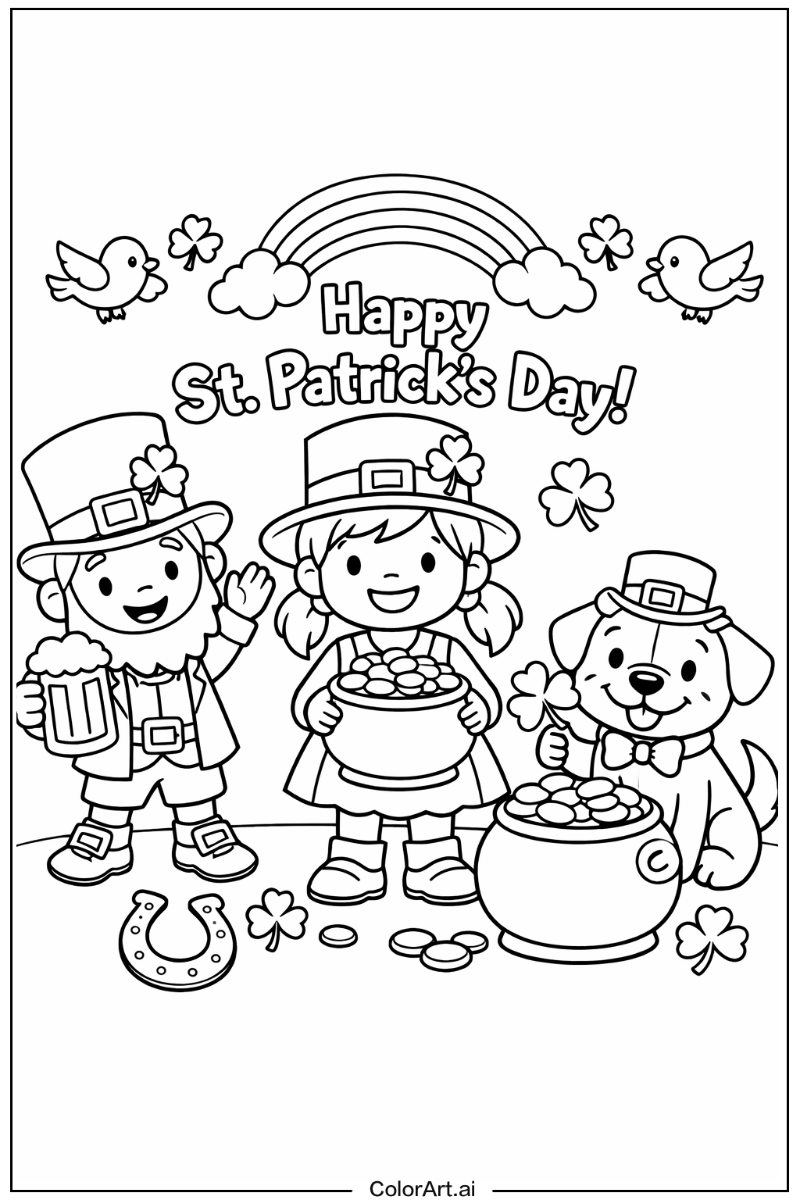 St patrick's day with Friends 4