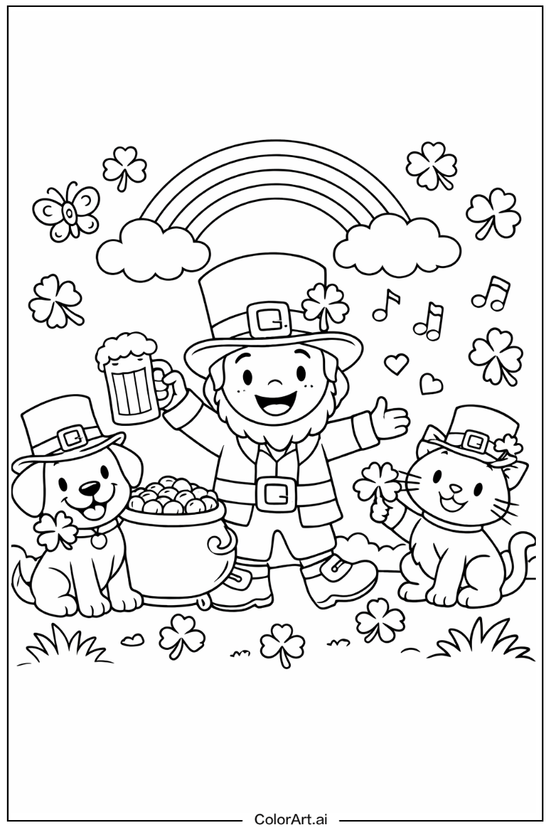 St patrick's day with Friends 5