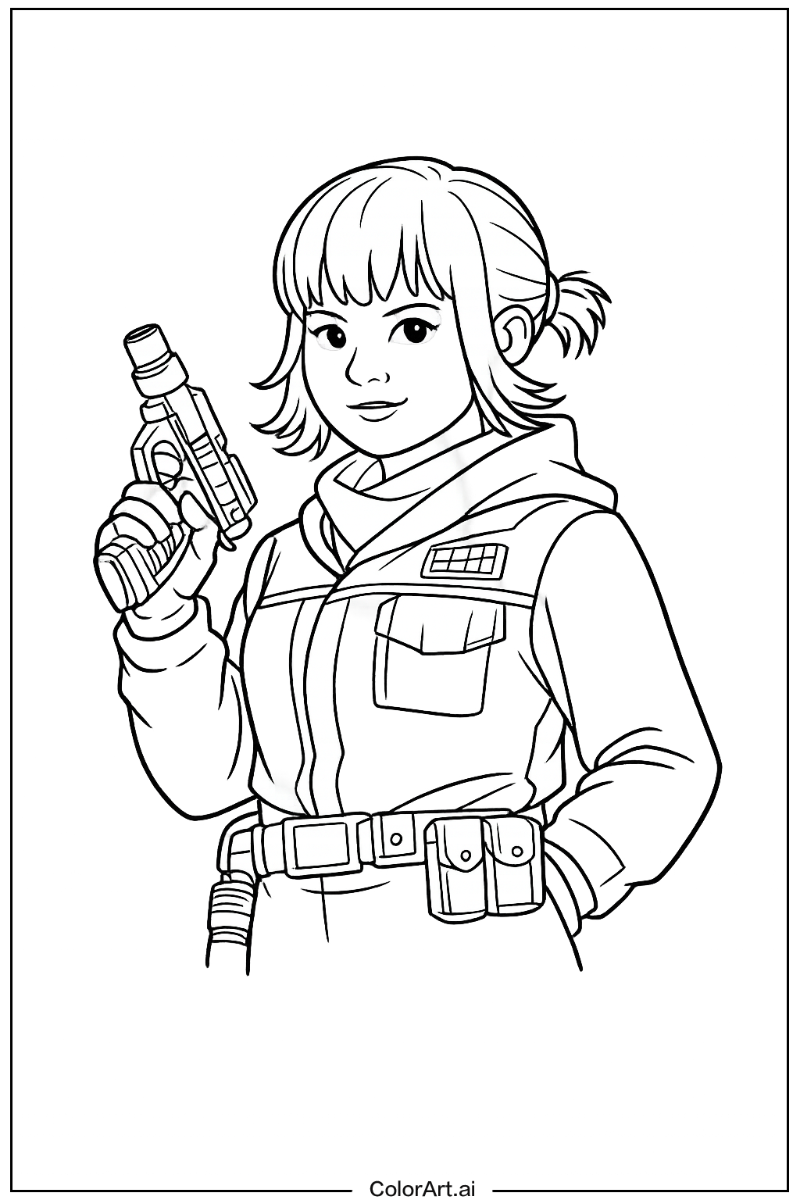 Rose tico Star wars Scene
