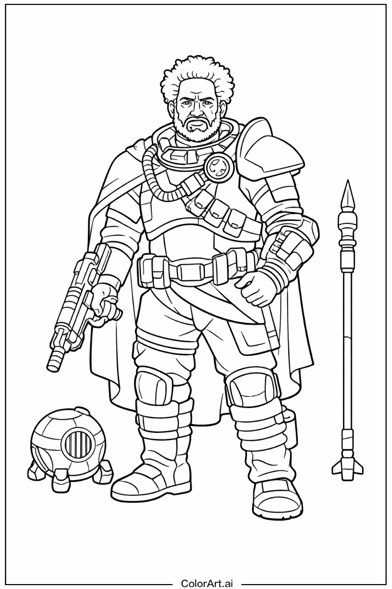 Saw gerrera Star wars Design