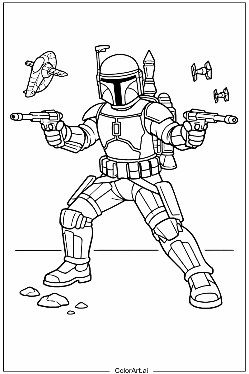 Jango fett Star wars Scene 2