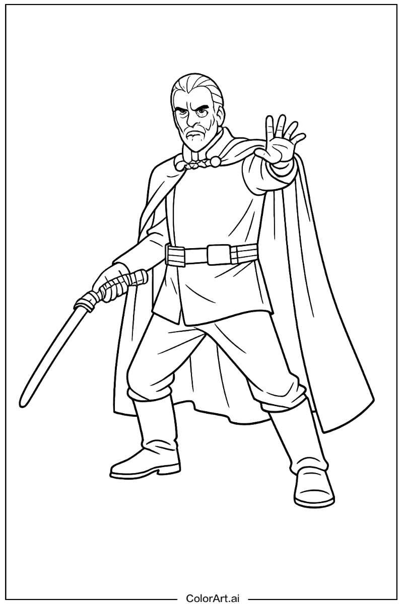 Star wars with Count dooku Theme 2