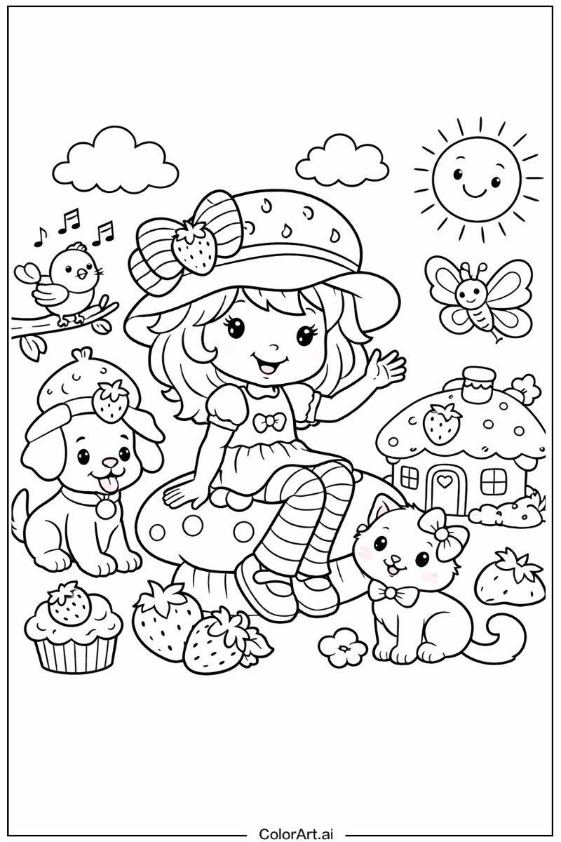 Strawberry Shortcake with Friends 2