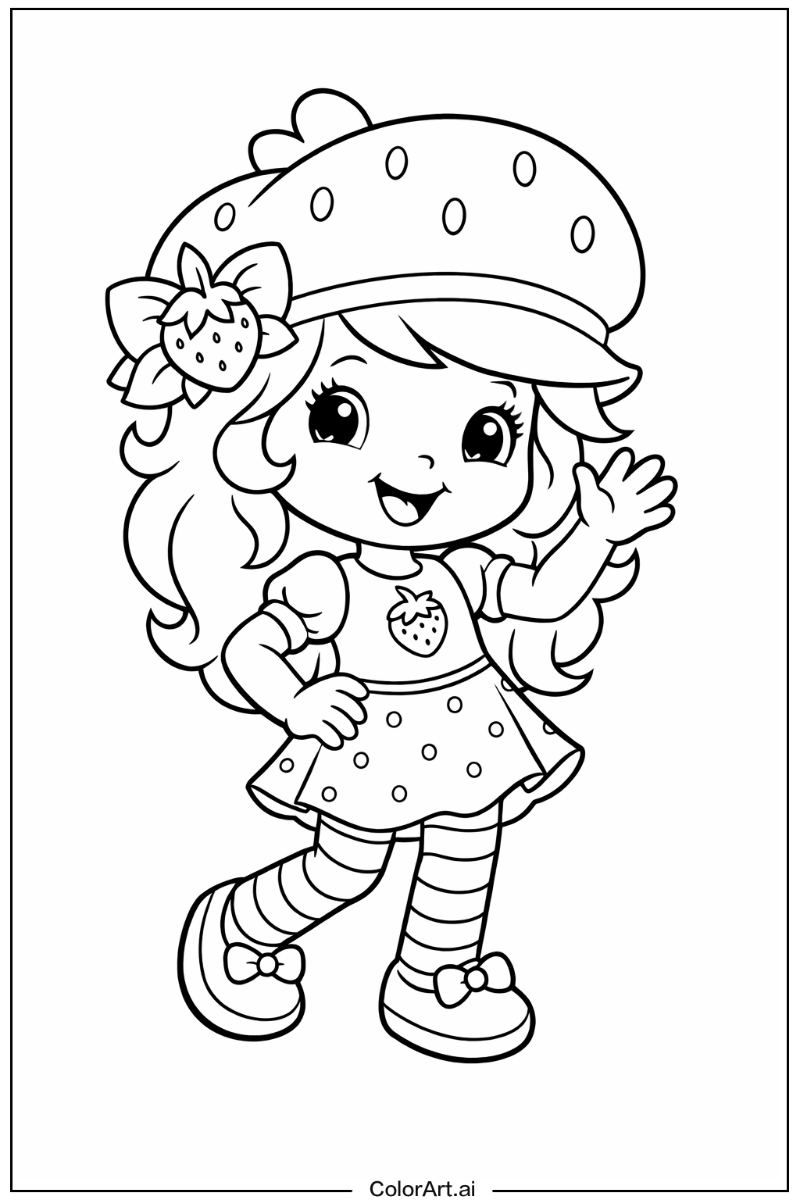 Happy Strawberry Shortcake 1