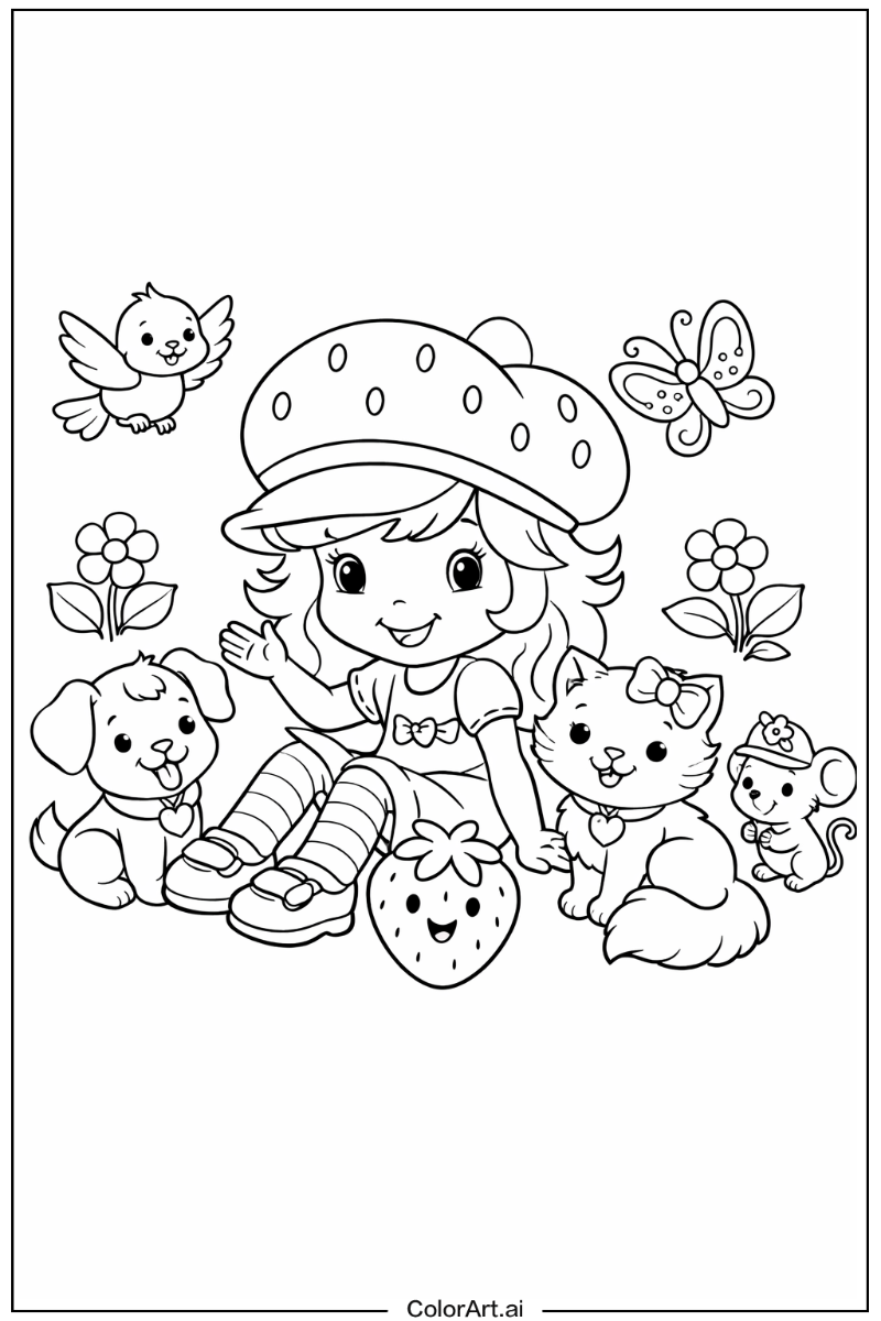 Strawberry Shortcake with Friends 3