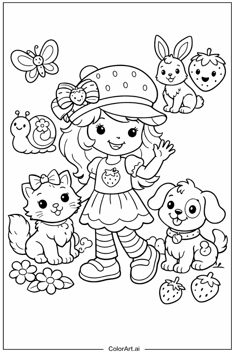 Strawberry Shortcake with Friends 4