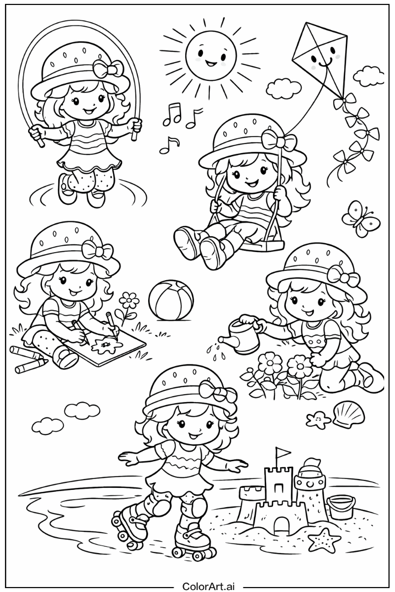 Strawberry Shortcake Having Fun 4