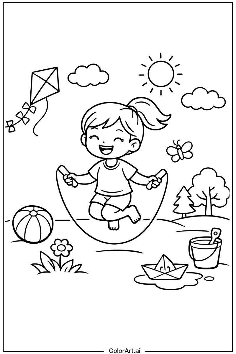 stress relief Playing Outside 1