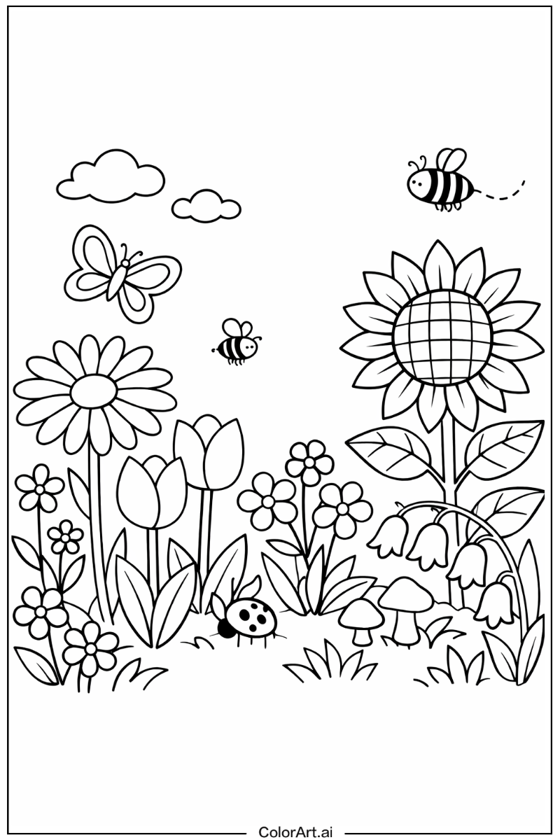 summertime in a Garden 2