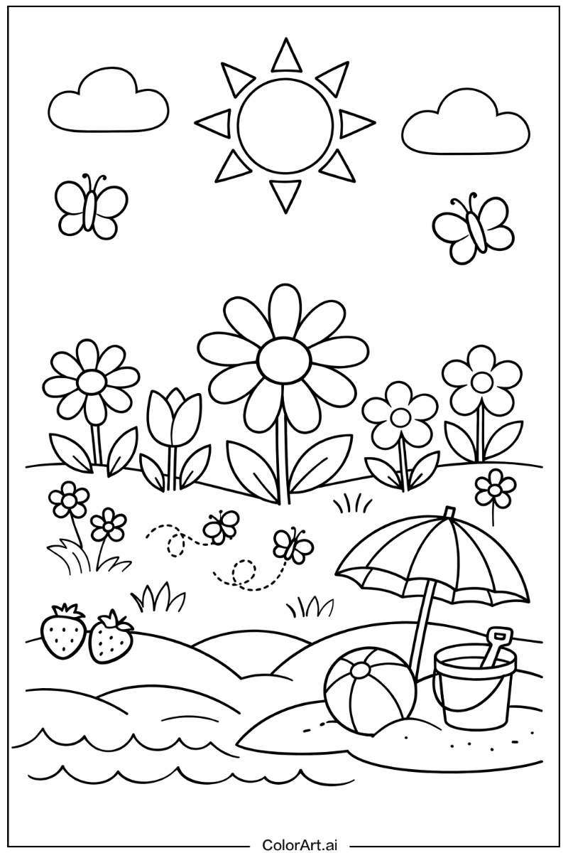 summertime with Flowers 5