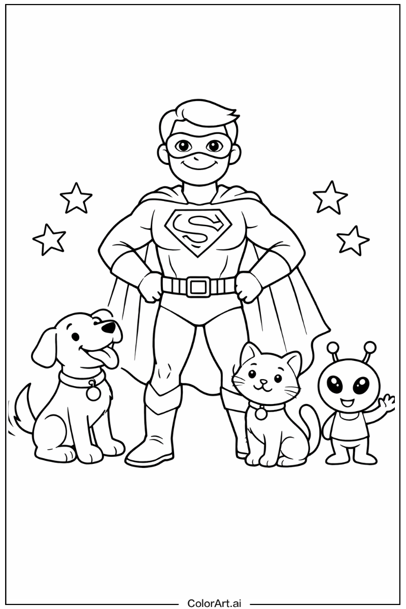 superhero with Friends 2