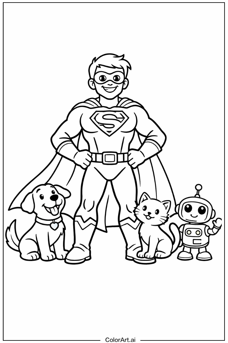 superhero with Friends 3