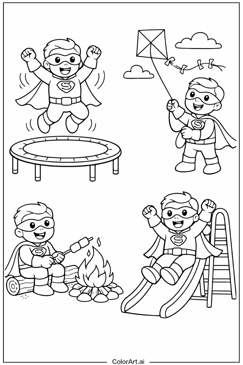 superhero Having Fun 3