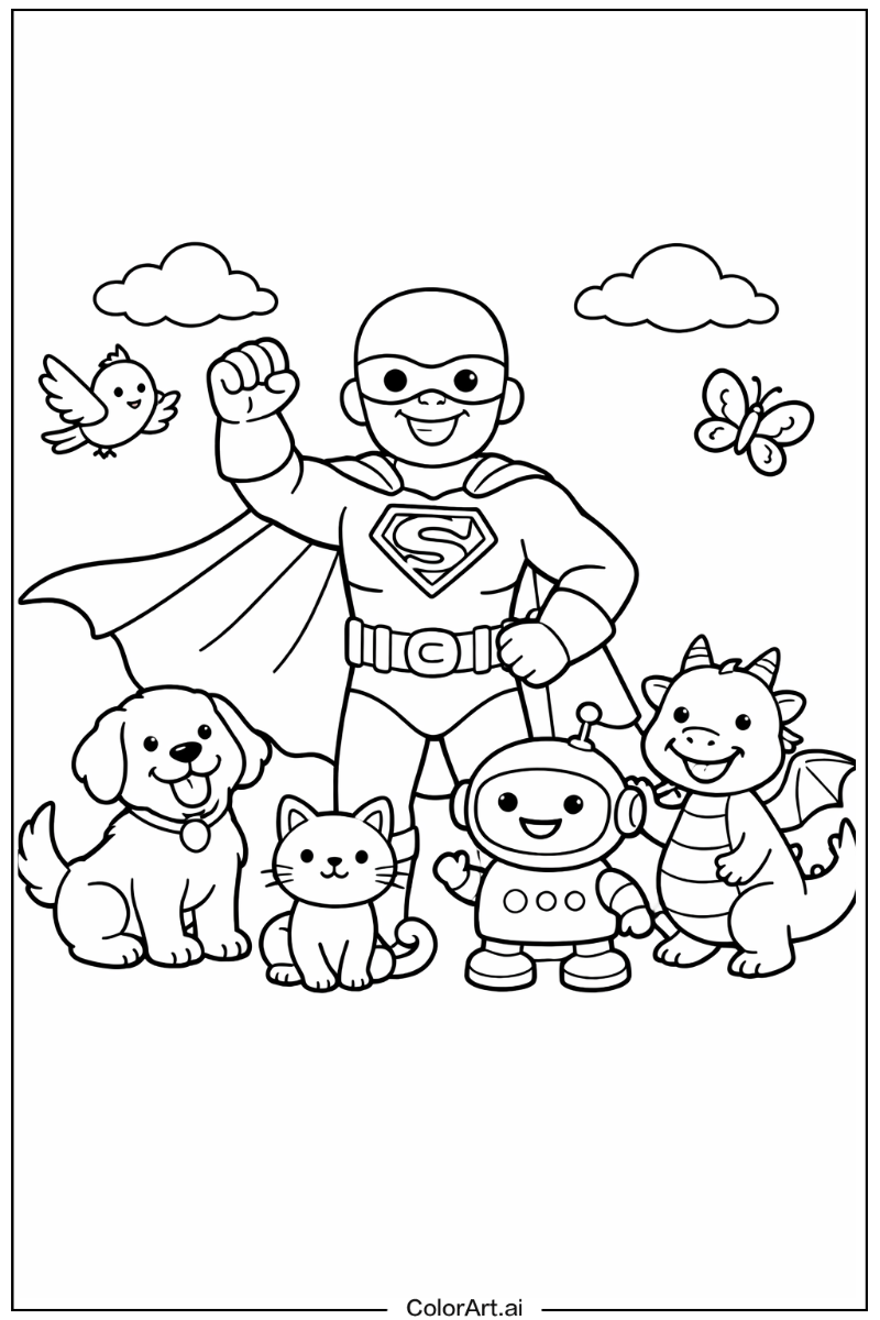 superhero with Friends 6