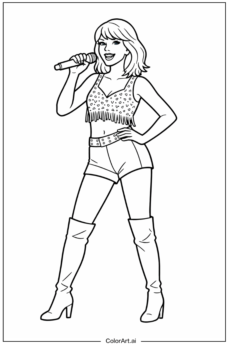 Taylor swift pop star outfit Taylor swift Design 2