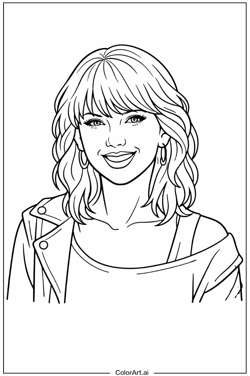 Taylor swift smiling portrait Taylor swift Scene 3