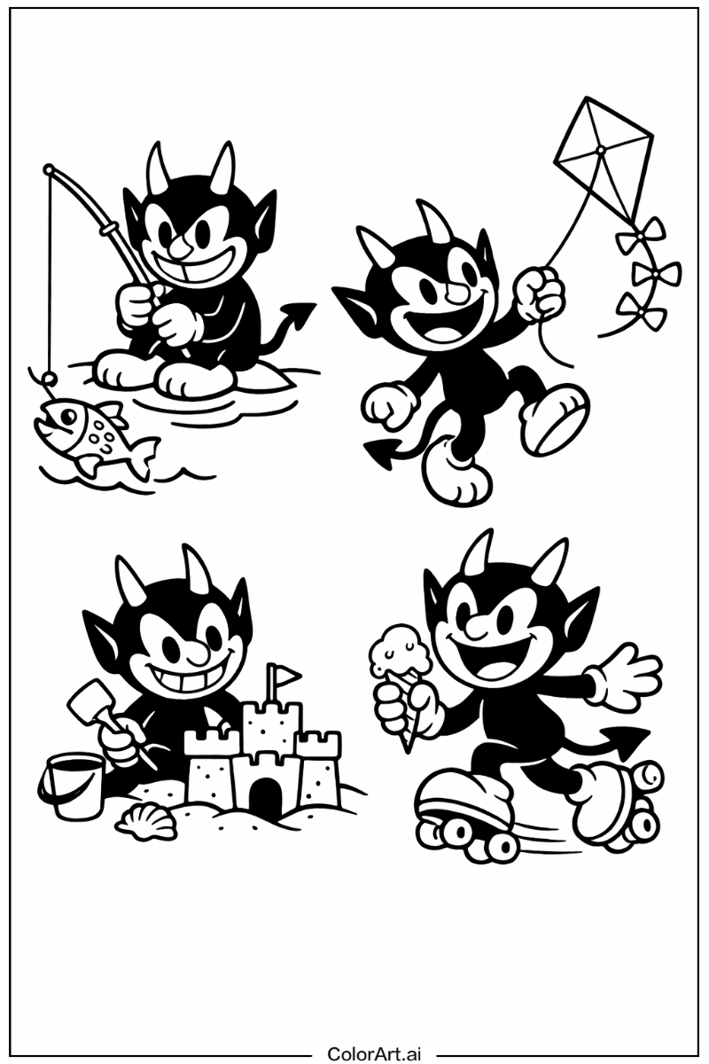 the devil cuphead Having Fun 2