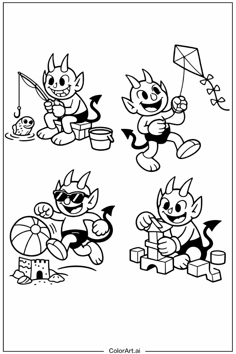 the devil cuphead Having Fun 3