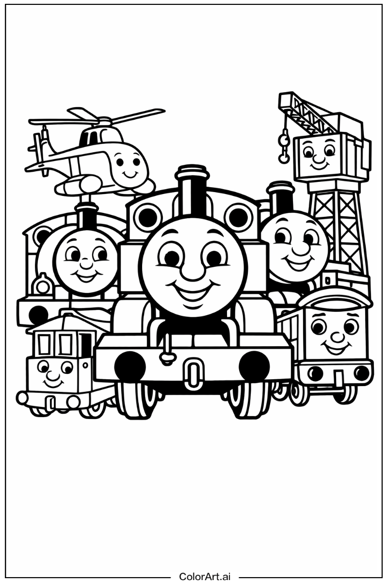 Thomas the train with Friends 2