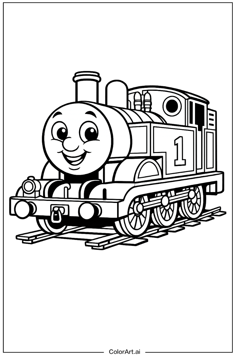 Happy Thomas the train 1