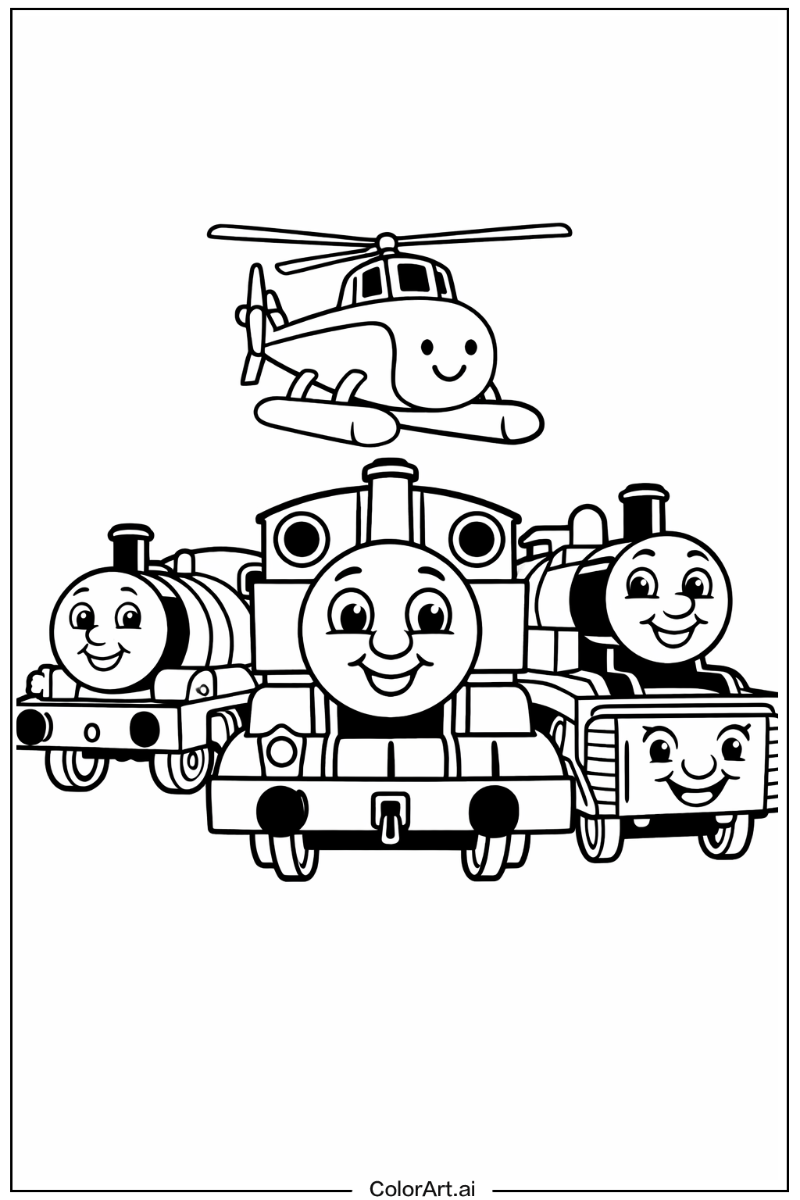 Thomas the train with Friends 3
