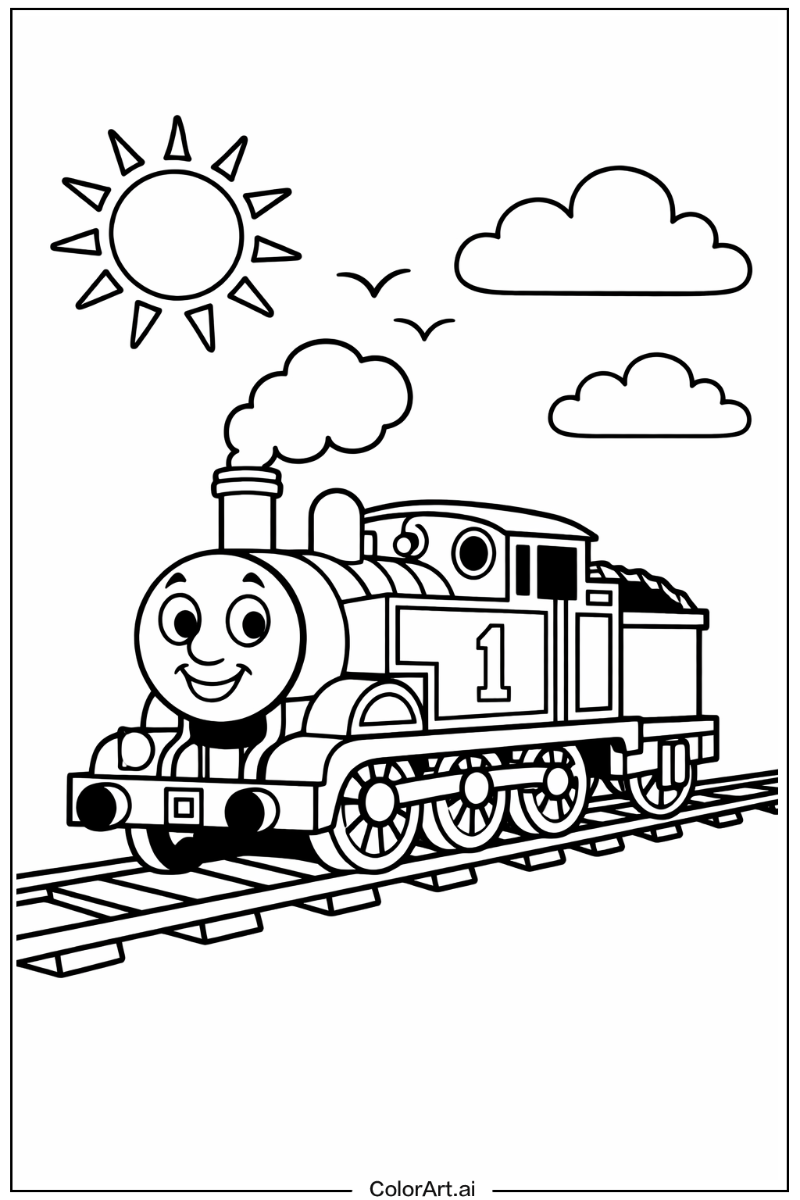 Thomas the train Under the Sun 3