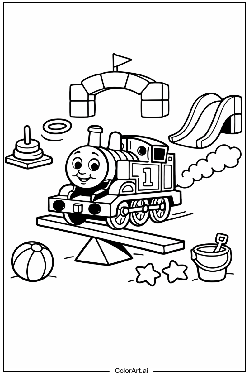Thomas the train Having Fun 4