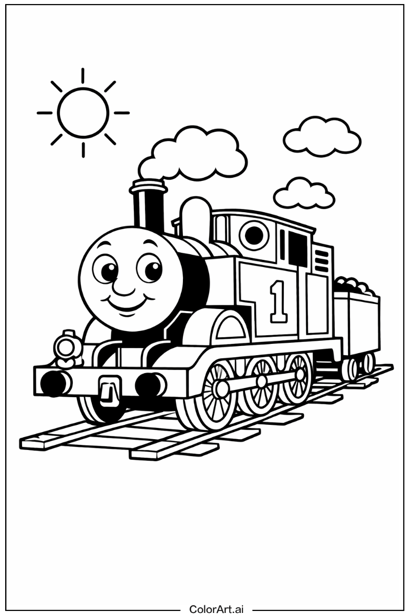 Thomas the train Under the Sun 5