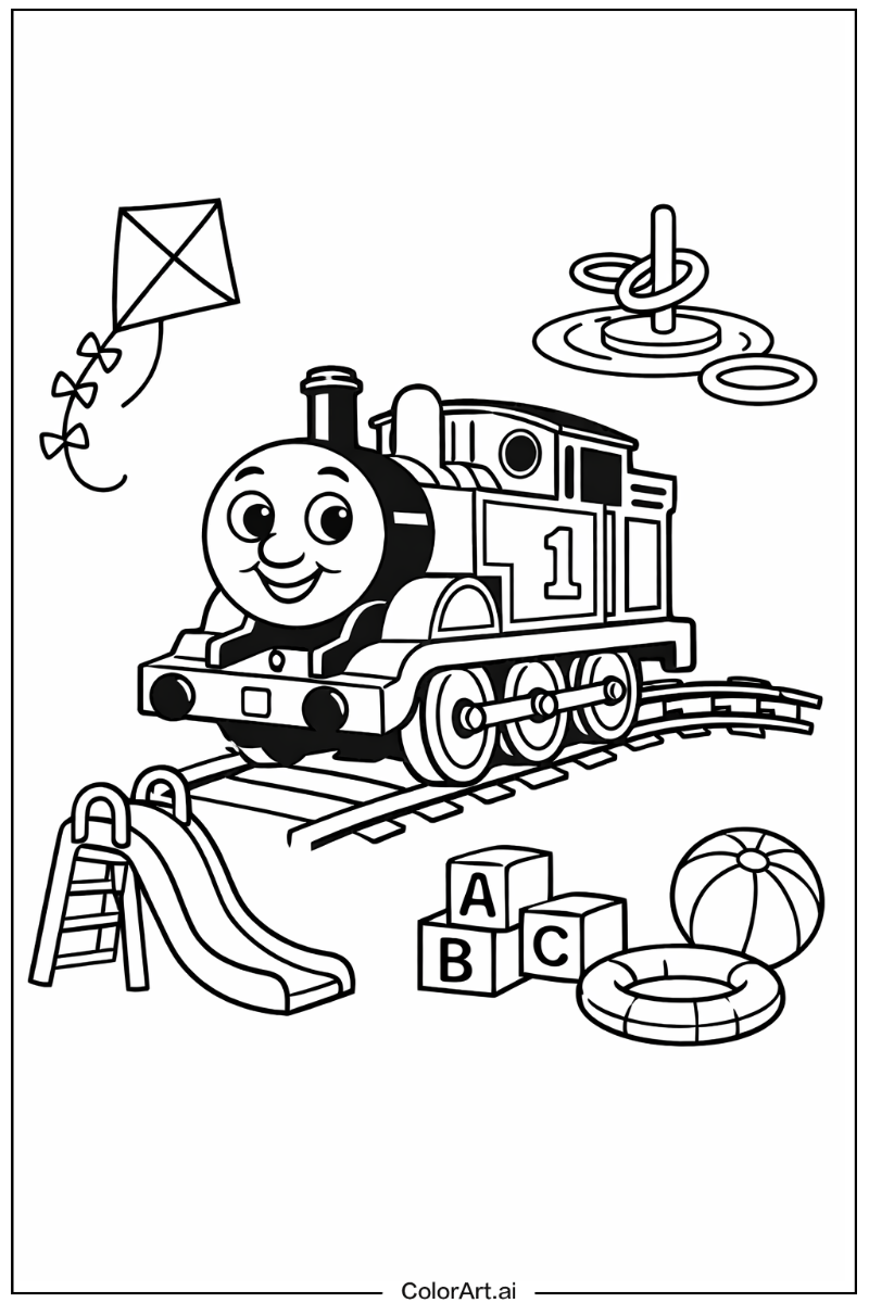 Thomas the train Having Fun 5