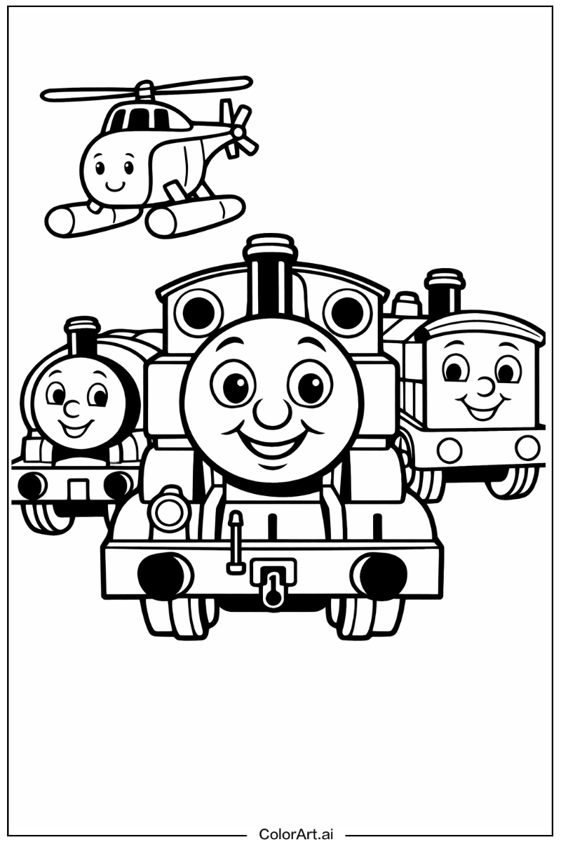 Thomas the train with Friends 6
