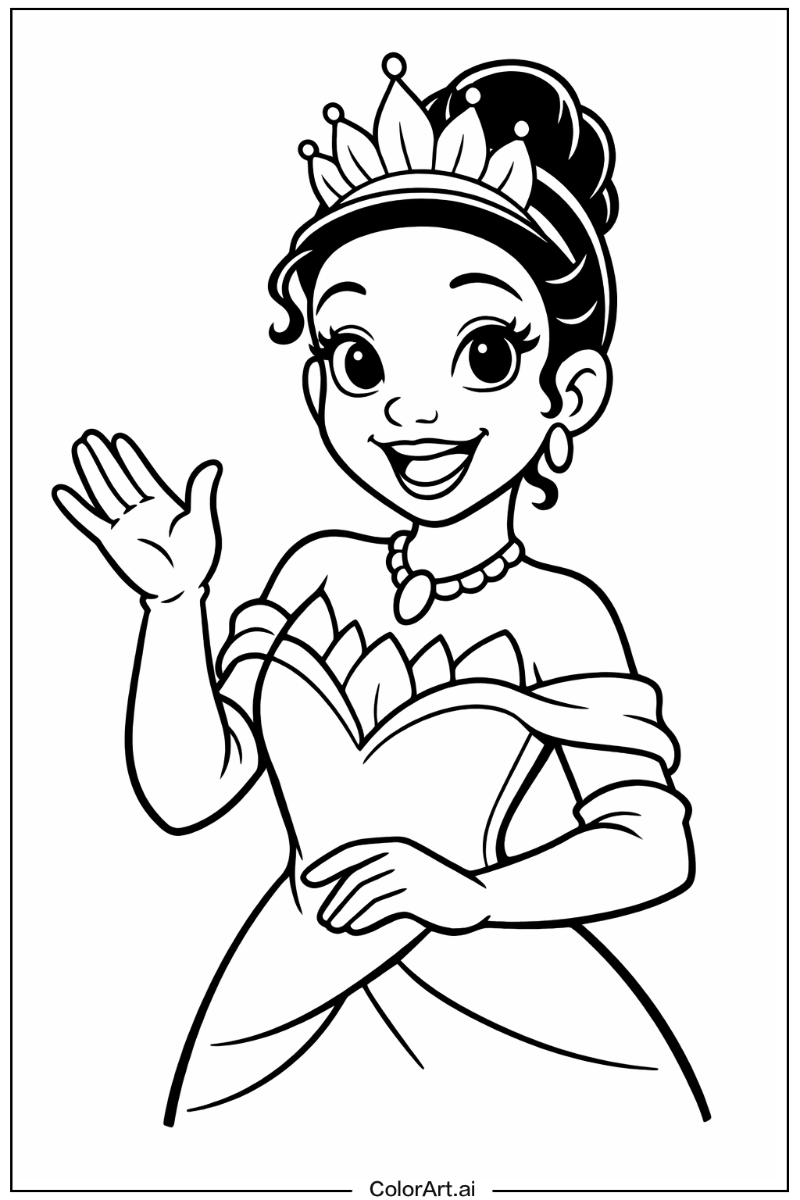 Happy Tiana the princess 5