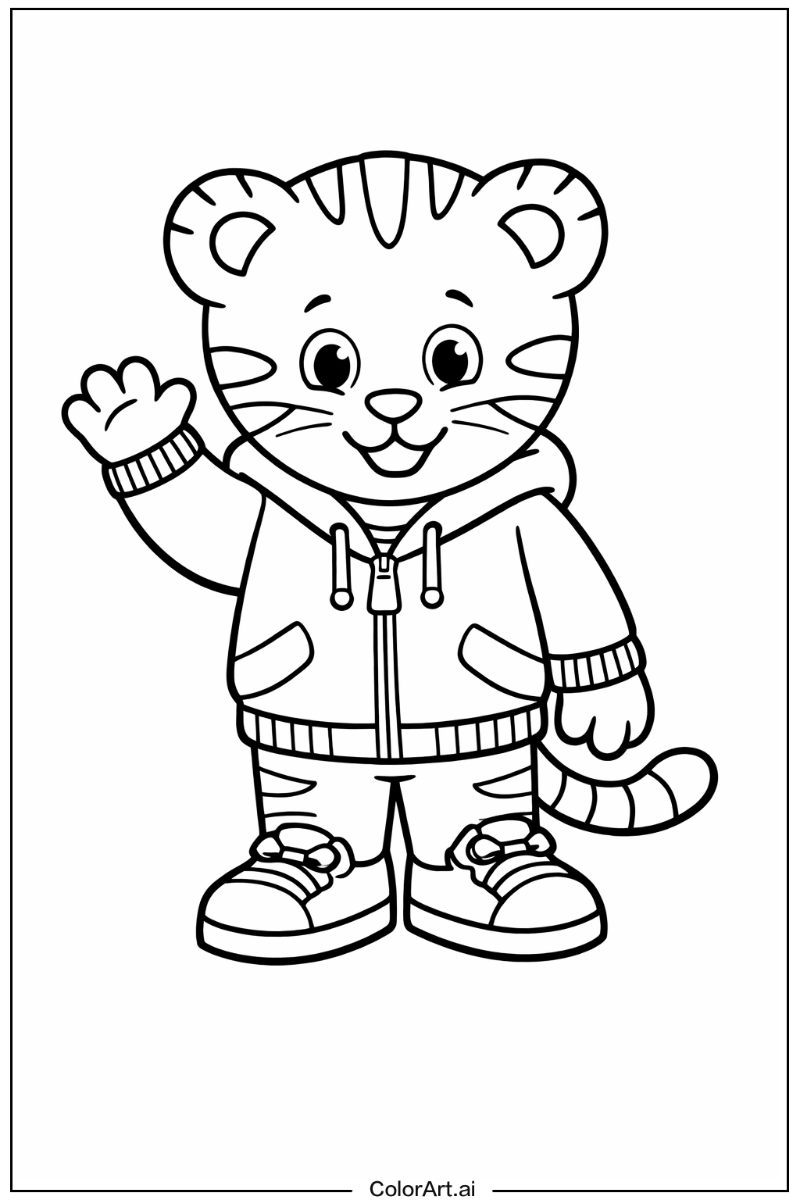 Daniel tiger Tiger Scene