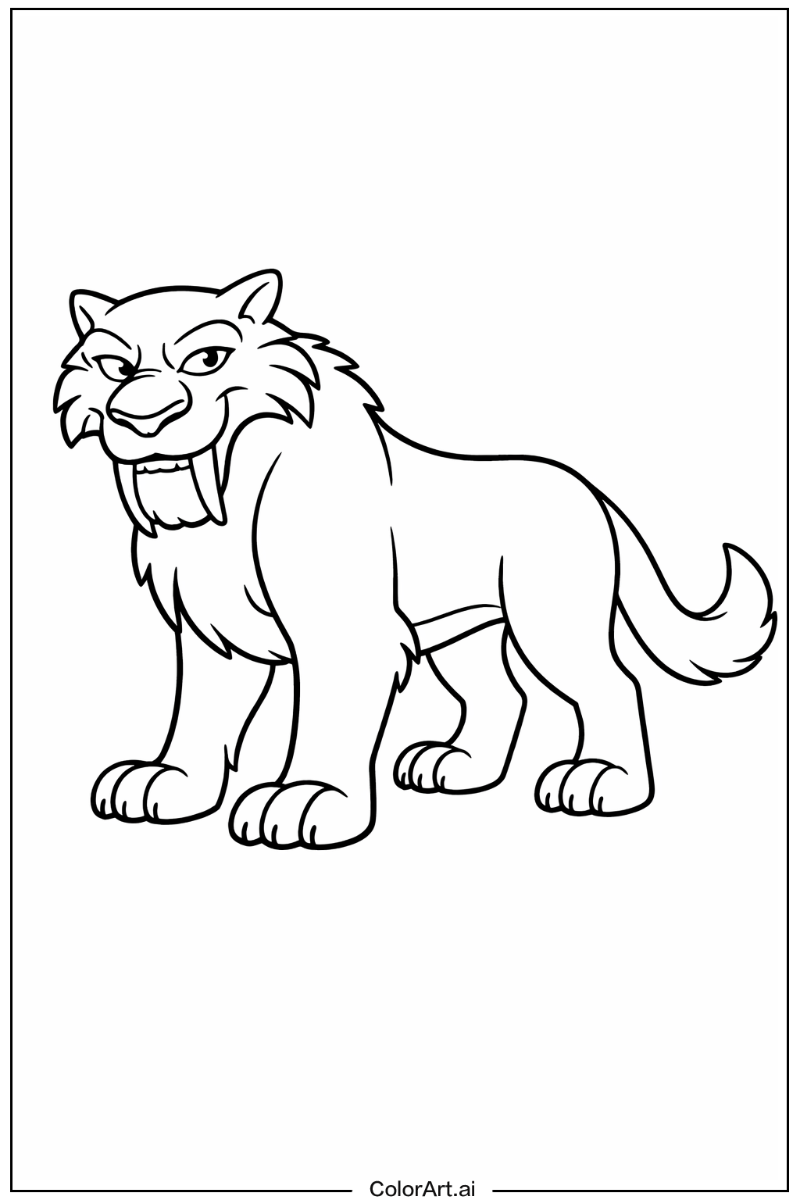 Diego ice age tiger Tiger Design