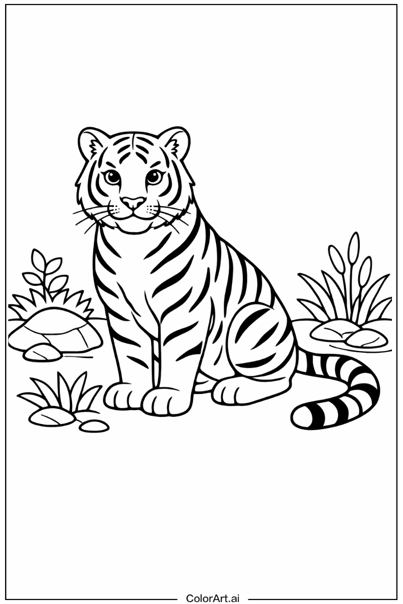 White tiger Tiger Design